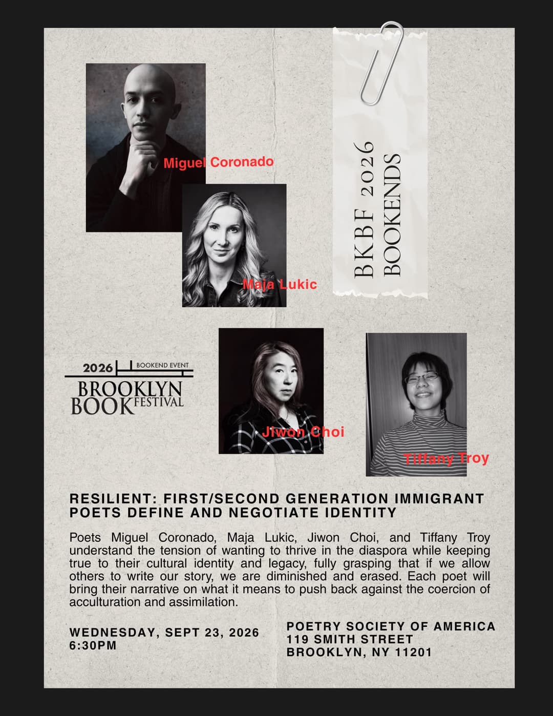 Resilient: First/Second Generation Immigrant Poets Define and Negotiate Identity