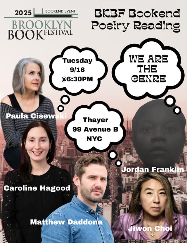 BKBF Bookend Poetry Reading